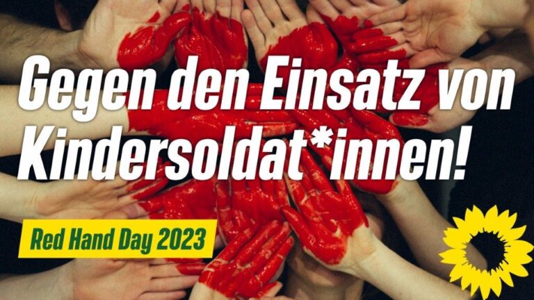 Red Hand Day Aktion am 14.02.