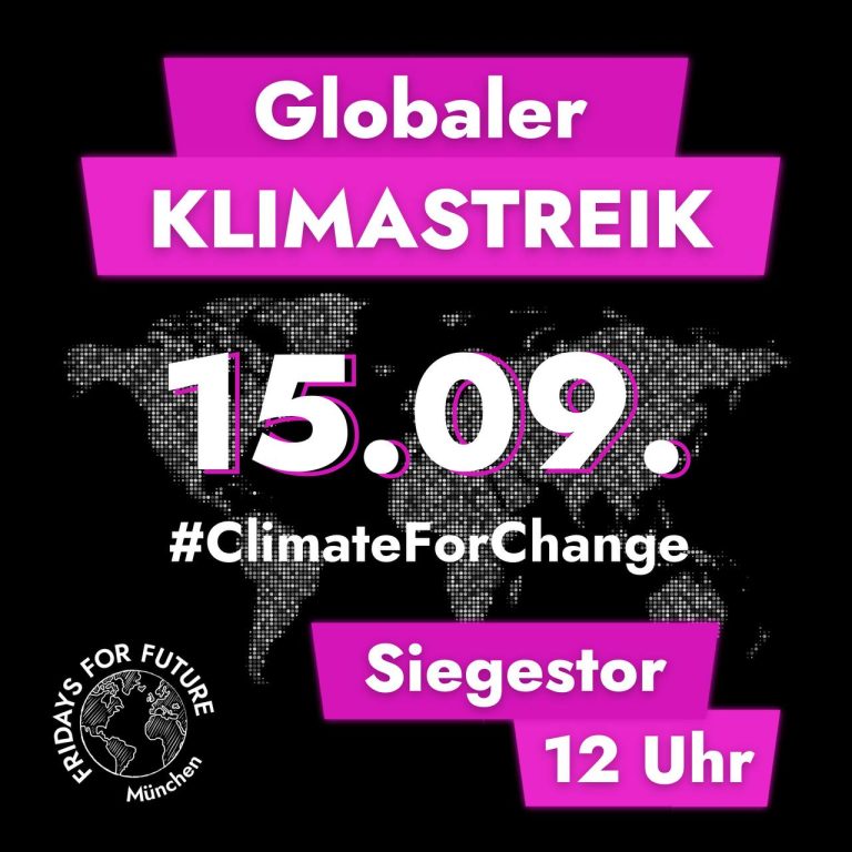 Globaler Klimastreik am 15.9. – WETTE 100