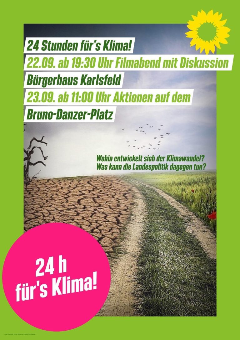 Aktionstag „24 Stunden fürs Klima“ in Karlsfeld