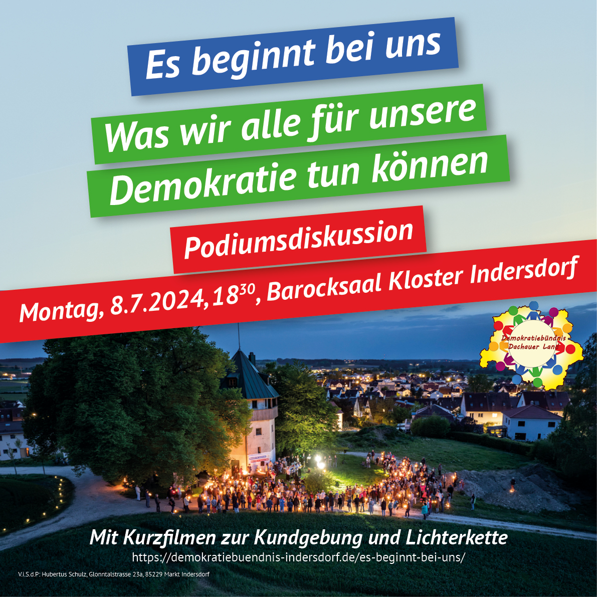 Sharepic Demokratiebündnis Dachauer Land